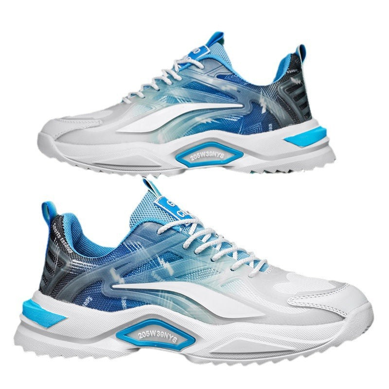 Spring men's shoes 2025 new student sports casual youth mesh dad shoes versatile trendy breathable shoes for men