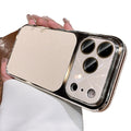 instant transformation 17 aurora large window suitable for iphone17pro mobile phone case apple 13 simple leather texture anti-fall