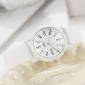 Silicone strap waterproof women's watch student watch dopamine color matching quartz watch manufacturer wholesale dopamine watch
