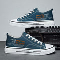 Men's korean style winter 2025 new versatile athletic casual lightweight men's skate shoes wear-resistant breathable canvas trendy sneakers