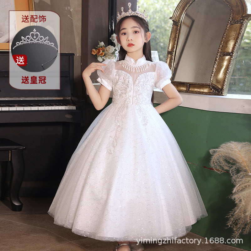 wholesale of high-end girls' formal dresses, unique and stylish children's princess dresses, flower girl dresses for weddings, birthday parties, and piano recitals