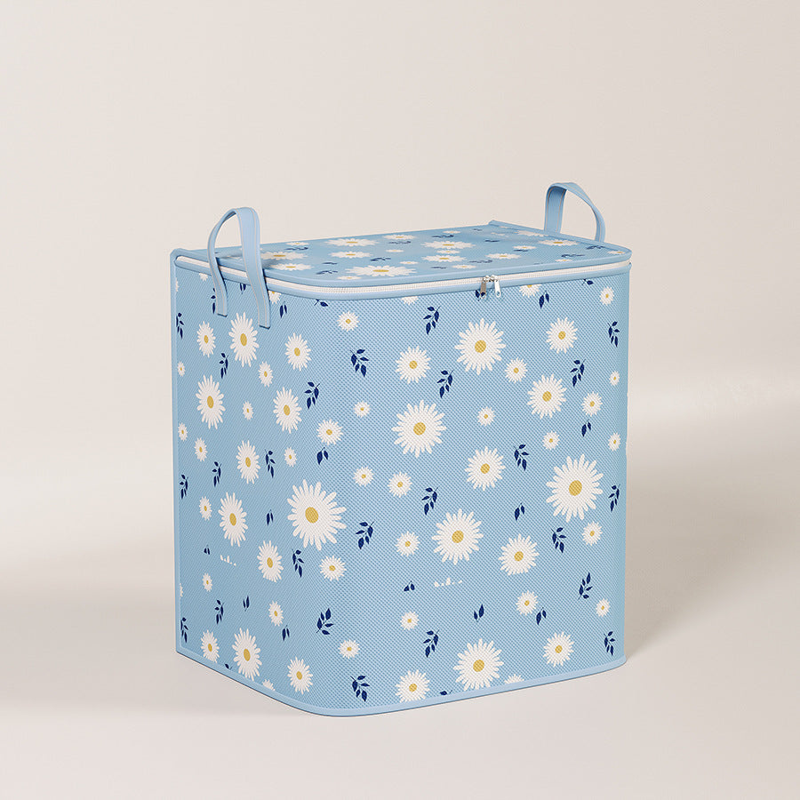 New teddy bear storage bag - collapsible fabric organizer for clothes, quilts, and toys - closet storage box