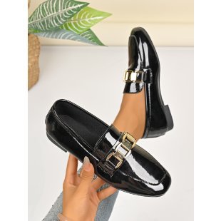 autumn new loafers women's single shoes cross-border export plus size 36-43, price difference $0.67,   dropshipping