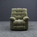 Rotate lazy single sofa chenille bread chair for home bedroom balcony reclining casual cloud sofa