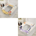 Toilet eva all year roundneutralsummer washable for homewaterproofthickened no-wash adhesive seat cushion toilet cover seat