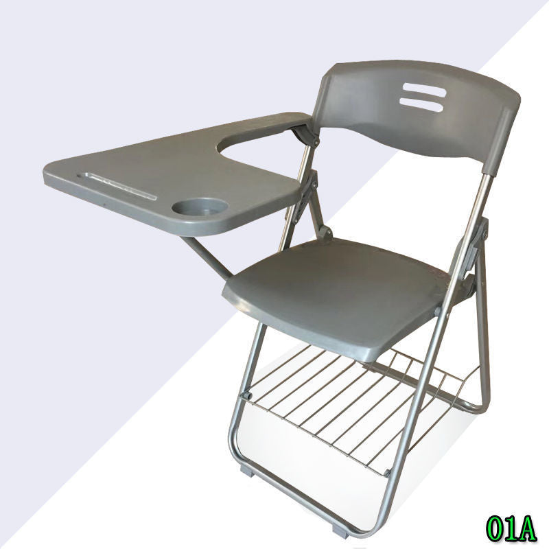 Class increase with writing board training chair folding conference chair student table chair institution teaching writing integrated chair