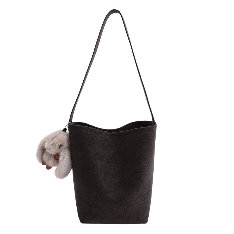 new arrival bag for women 2025fall and winterniche styleeasiest for match shoulder bagtrendy large capacity bucket bag tote bag
