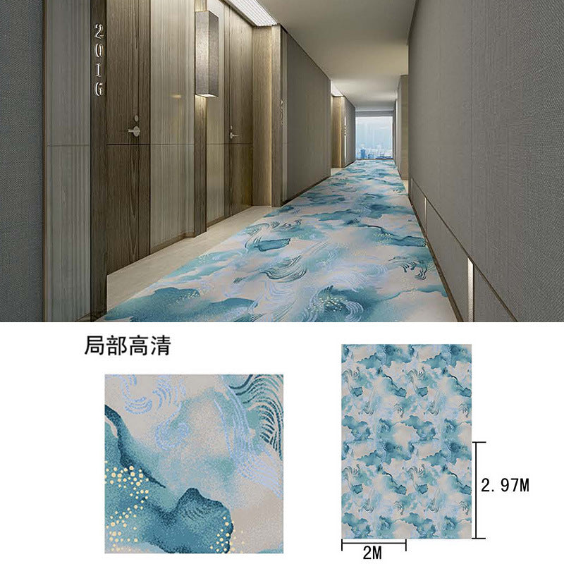 Haima 800g nylon carpet b1 hotel corridor banquet hall box club whole patchwork carpet carpet