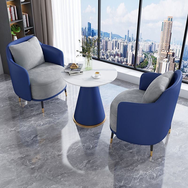 Business reception sofa coffee table combination hotel lobby light luxury leisure light luxury hotel rest area negotiation tables and chairs