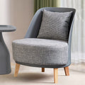 Nordic light luxury sofa chair - designer creative single seater for living room, hotel, b&b, reception, and negotiation
