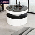 Rock slab kung fu coffee table small apartment for home fire stone tea table intelligent fully automatic small all-in-one tea table and chair combination