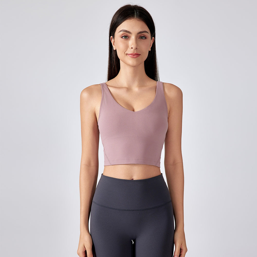 new arrival beautiful back sports intimates women's yoga running bra fitness vest tops yoga clothes s2054