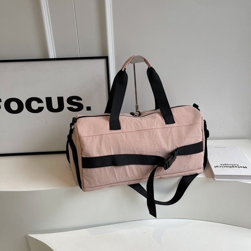 New multi-functional fitness bag, independent shoe compartment, portable swimming sports bag, portable messenger durable short-distance travel bag