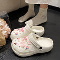 Eva cute clogs for women summer2023new arrivaloutwear beach thick sole home non-slip toe cap sandals