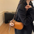 Super popular underarm bag, cute labubu pendant, fall and winternew arrivalaccessible luxuryniche style design, classy shoulder satchel bag
