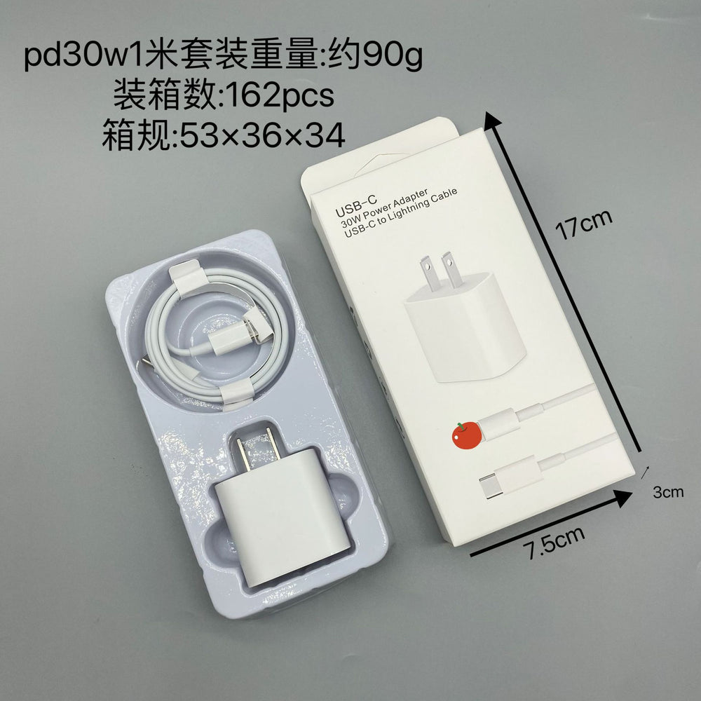 pd20w fast charging head suitable for apple charger set a+c dual-port charger european, american, australian and british regulations wholesale