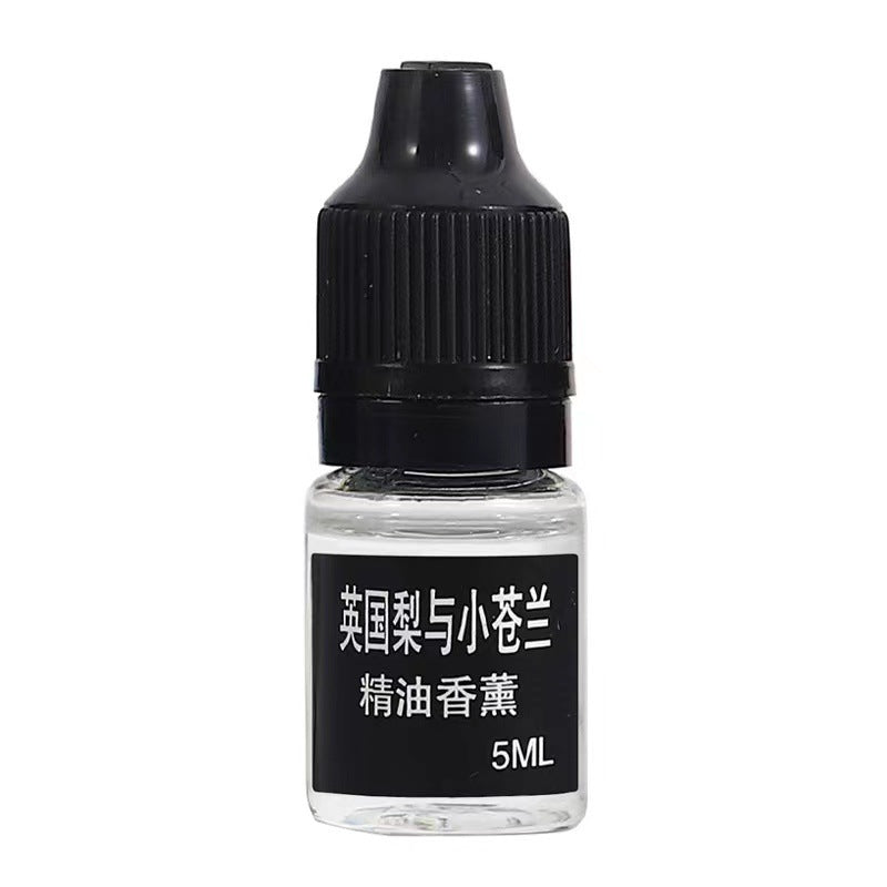 Car air freshener refill, car essential oil aromatherapy refill, fragrance transparent perfume bottle additive, 5ml