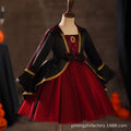 Amazon fashionnew arrival girl halloween dress vampire costume cosplay performance skirt short