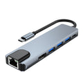 5-in-1 docking station gigabit network card suitable for macbook laptop docking station pd100wpd fast charging