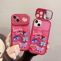 New arrival is suitable for apple 16 kuromi pendant mobile phone case iphonexs hot girl pink cosmetic mirror holder protective cover