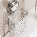 Comb storage rack bathroom sink razor suction cup hanging basket bathroom punch-free toothpaste toothbrush storage box