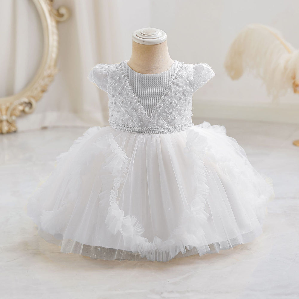 New arrivalin stockgirl evening dress sequin beaded tutu princess dress grab week dress flower girl