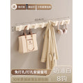 Solid thickened hook-milk white 8 hooks