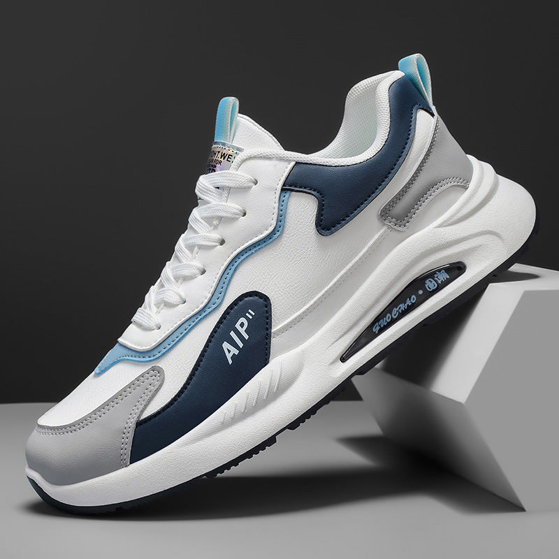 Men's shoes 2025 new winter soft sole athletic casual shoes men's running shoes breathable men's student versatile trendy shoes