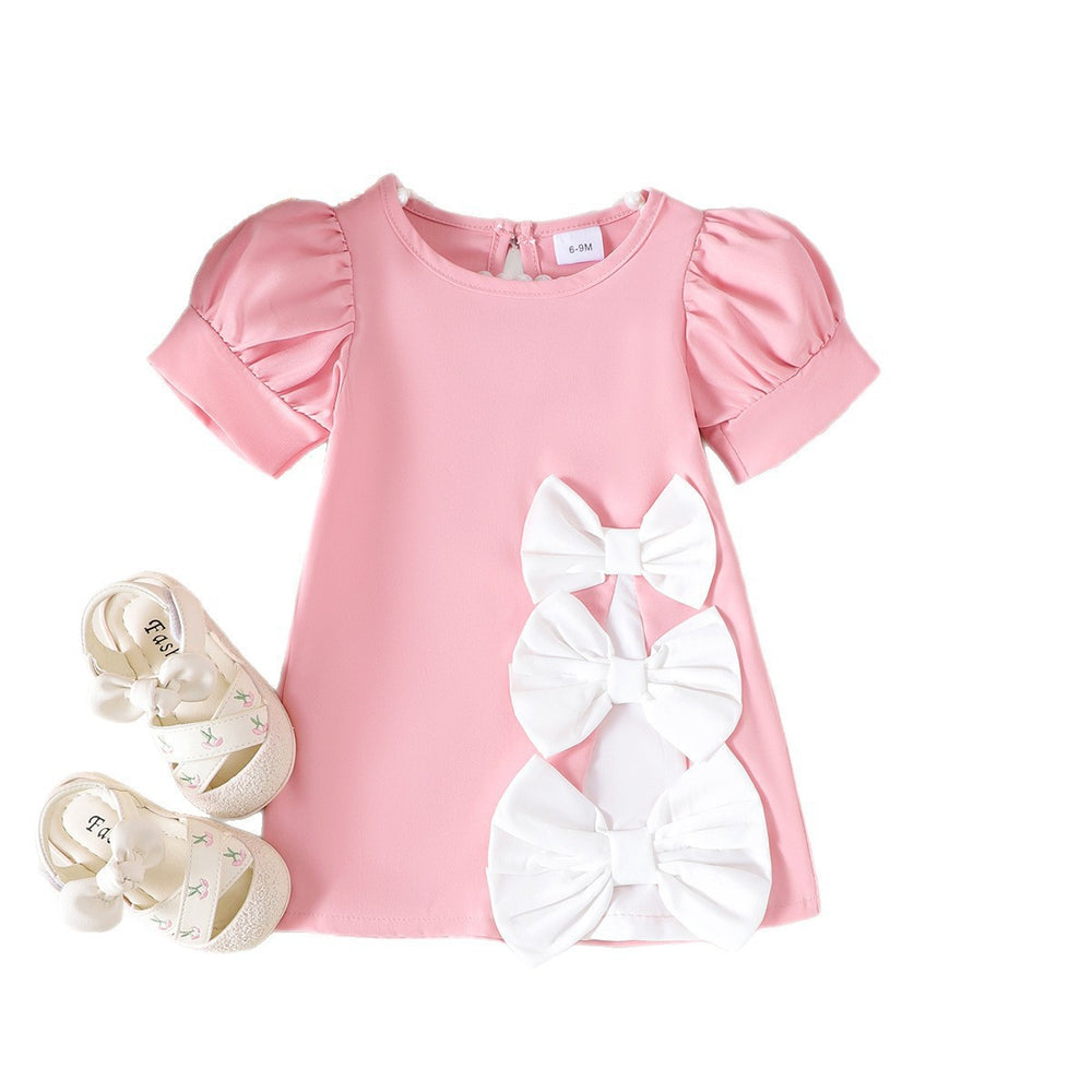 Kids clothing: cross-border sourcing for european and american styles - girls' pink dresses, baby girl dresses
