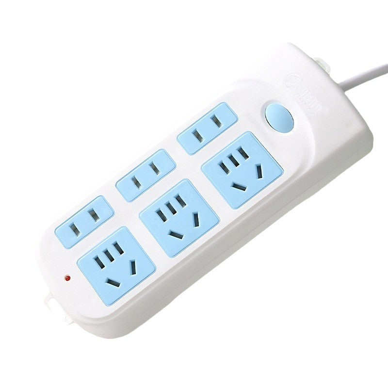 Plug household porous power strip multi-plug wholesale new national standard plug-in board socket dormitory with wire multi-function plug-in board