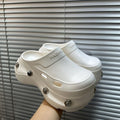 8cm thick sole baotou half slippers women's student summer 2026new arrivalsummer outing sandals outwear wholesale