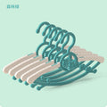 Multifunctional baby clothes hanger - extendable, non-slip, and non-marking clothes drying rack for home use