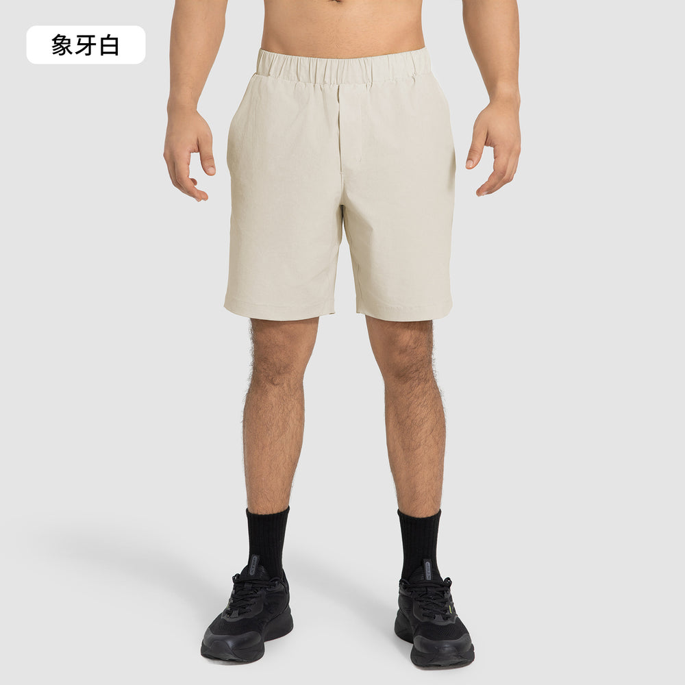 New summer loose casual sports shorts for men - quick-dry, breathable, elastic waistband with drawstring - running & fitness shorts dmk003