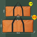 Bbq grill outdoor storage bag charcoal bbq stove tote bbq tool accessories organizer large thickened bag