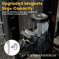 bestseller: magnetic water bottle bag with 5 strong magnets, crossbody gym bag for water bottle, phone, and keys