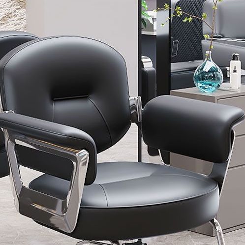 Hairdressing chair, hair salon special fashion, rotatable adjustable hairdressing shop chair, can be reclined for hair cutting, perm and dyeing hairdressing chair