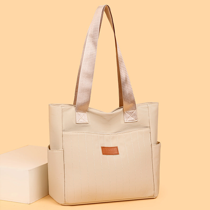2024 new large capacity women's tote bag - minimalist commute, casual, fashionable, versatile shoulder bag - mom bag