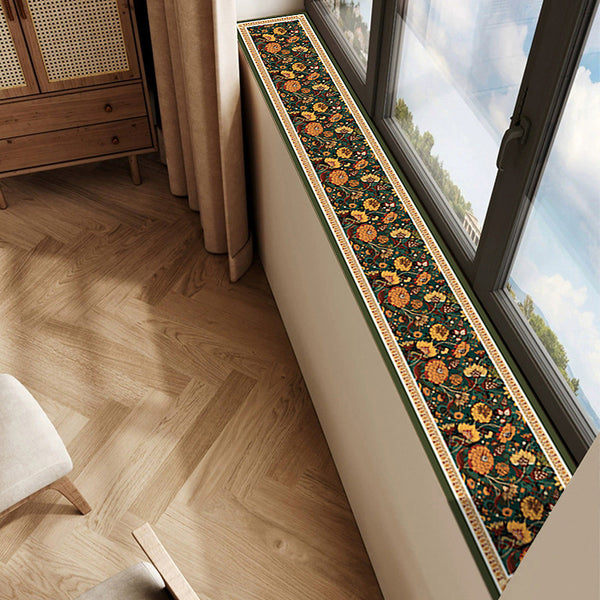 Light luxury American long window sill mat, non-slip, waterproof, dustproof, sunscreen protective mat, bay window mat, leather protective mat.