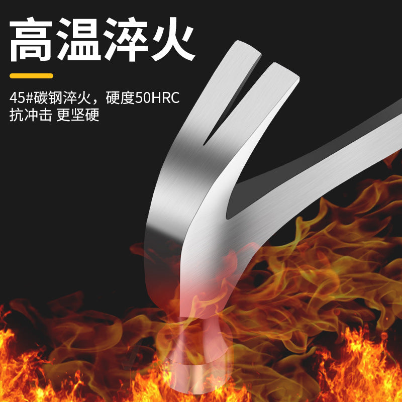 Multifunctional claw hammer for home hammer woodworking hammer nail iron hammer all-in-one small hammer mini hammer security hammer nail puller