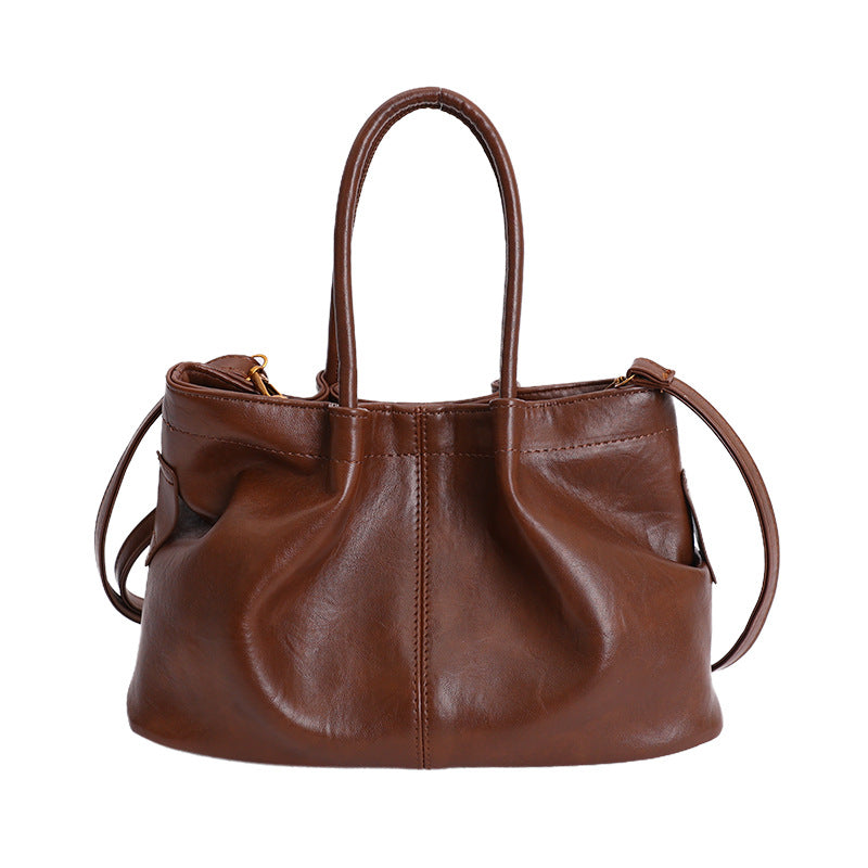 New arrivalcasual satchel bucket bag for women normcore style easiest for match shoulder bag trendy large capacity work clothing hand crossbody bag