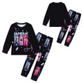 witcher squad two-piece set: 3d printed kids' outfit, long sleeve and pants set for mid-to-large children