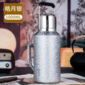 High-end titanium-coated machine cover retro thermal insulation tea cup health-preserving high-value titanium cup business gift box set gift water