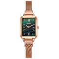 Live broadcast popular douyin sales retro elegant women's watch wholesale watch women's small square watch women's watch small green