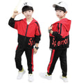 Boys' fall outfit set  new children's clothing boys' casual spring and autumn sports two-piece set casual and versatile