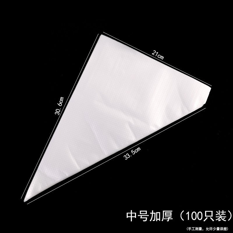 Large, medium and small decorating bags, cream bags, cake nozzle bags, baking tool sets, wedding-specific
