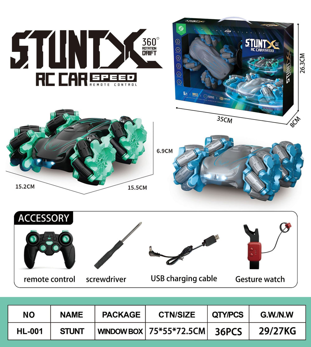hot-selling double-sided stunt drift climbing alloy electric off-road vehicle dump truck four-wheel drive boy toy