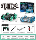 hot-selling double-sided stunt drift climbing alloy electric off-road vehicle dump truck four-wheel drive boy toy