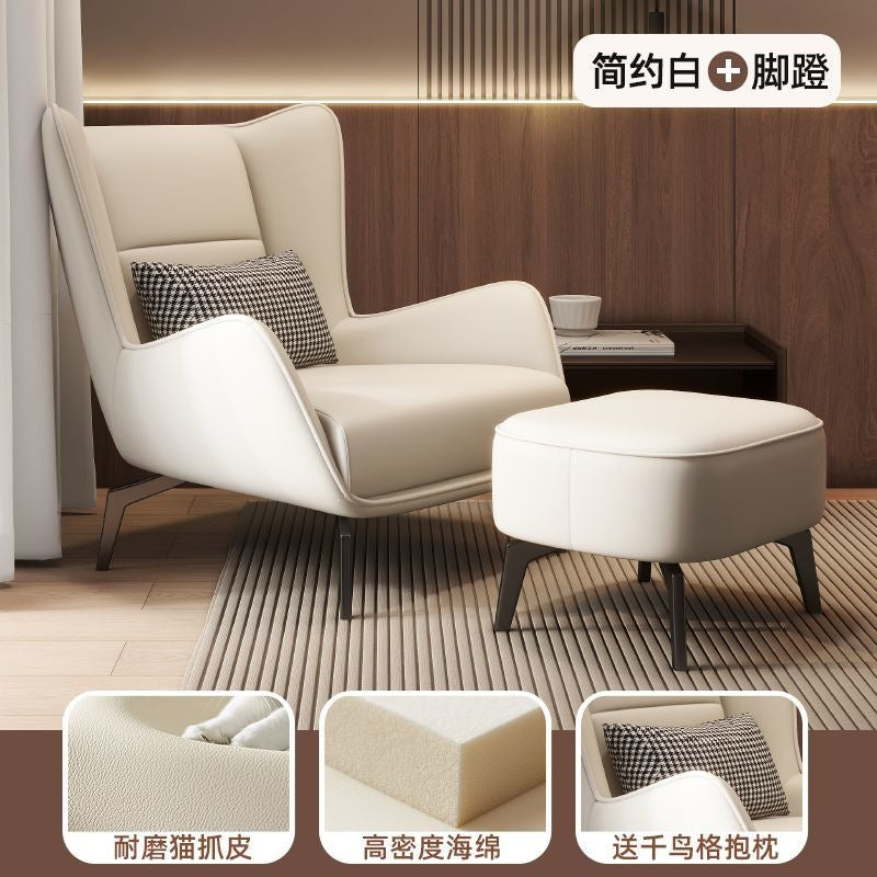 Bedroom modern single chair casual living room reclining single sofa accessible luxury lazy balcony designer for home sofa