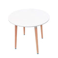 Dining tablesexport solid wood cream style dining tablefor homeround dining table and chair modern casual negotiation table