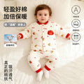 Handmade cotton-padded jacket and pants set for baby boys and girls - winter outfit for infants and toddlers - separated cotton-padded clothes - high-waisted thick set for babies